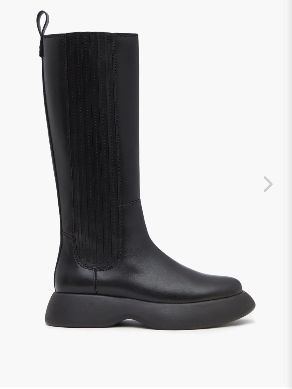3.1.Phillip Lim Mercer Women’s Tall Platform Chelsea Boot - Black